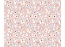 Popeline - Schmetterlinge rosa